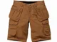  - Short Steel Multipocket 104201 Brown Taille 44 - 104201-BRN-W36