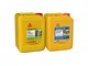 Sika - Pacchetto pulizia e protezione pavimenti gard-127 Stop 5L gard-210 Tappetino protet...