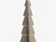  Albero di Natale di carta Jesper Beige Lino ↑22.5 cm