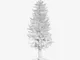 Albero di Natale James Bianco - Bianco ~Ø60 cm - Sklum