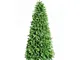 Slim royal - albero di natale 210cm molto folto foltissimo realistico natalizio