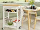 Carrello da cucina, Carrello di servizio, , Legno e Bambù, FKW16-WN, (L58L40A90cm).IT - So...