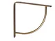  - Staffa per scaffalature Stile decorativo Realizzato in acciaio Finitura Bronzo Misure 2...