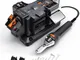 Tacklife - Smerigliatrice da banco multifunzionale, affilatrice da 200 w / 1,67 a con albe...