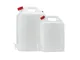 Lgvshopping - Tanica 10 Litri Neutra in Polietilene Con Rubinetto 16 x 29 x 38 cm Acqua Ol...