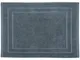 Atmosphera - Tappeto da bagno in cotone grigio ardesia 50x70cm - tappetino da bagno, grigi...