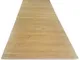 Tex Family - tappeto cucina woody © in legno bamboo unito miele tutte le misure Cm. 50x100