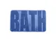 Tappetino da bagno Bath in memory foam 50x80 cm Blu