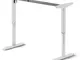 Emuca - Lift Table motorizzato regolabile in altezza Lift Table, Acciaio, Verniciato bianc...