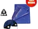 Telo telone occhiellato impermeabile angoli rinforzati blu polietilene 90 gr/m² 3x2 mt