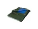 Telo occhiellato impermeabile 4x5 mt - 180 Gr/mq - con Bordo Rinforzato - Verde-Blu