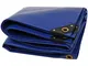 Telone Premium PLA36 300x600 cm - Telo Isolante, Protettivo Blu con Occhielli, in pvc 650...