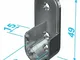Tubo Portante Zincato 30X15Mm Ovale