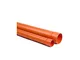 Dianflex - tubo pvc plastica rossa arancio 2 metri acqua fogna 140 mm