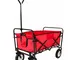 Varan Motors - TC0102 Carrello di trasporto a mano pieghevole, 89 x 54 x 55cm, carico mass...