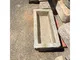 Vasca in pietra antica, misure assortite, 1 pc rettangolare