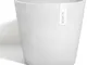 Ecopots - Vaso Tondo amsterdam Ø30 H27 - white grey white grey