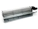 Ventilatore Tangenziale Lunghezza 550 mm diametro 60 mm Motore Destro Stufa a pellet inser...