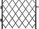 Vevor Cancello di Sicurezza Pieghevole Singolo, Cancello per Porta Pieghevole 48' x 66', C...
