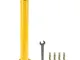 Vevor Dissuasore di Sicurezza 48'x4.5' Dissuasore di Barriera di Sicurezza 4-1/2' od 48' A...