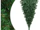 Vidaxl - Albero di Natale Artificiale Capovolto con Supporto Verde 180 cm pvc