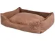 Vidaxl - Cuccia per Cani con Cuscino Imbottito Pelle Sintetica Taglia m Beige