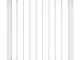 Cancelletto di Sicurezza per Cani, Scale, Bianco, 75-84 cm - Vounot