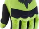  Youth Dirtpaw Race Cycling Gloves, Fluorescent Yellow