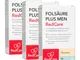 Redcare Acido folico Plus Men Set da 3