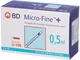  Micro-Fine™ + 0,5 ml 0,33 ml (29G) x 12,7 mm