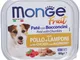 Monge Fruit Paté & Bocconcini con Pollo & Lamponi per Cani