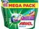  Detergent Pods All-in-1, Detersivo Color+ Extra Fiber Care, 68 carichi, protezione colore
