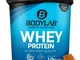 Bodylab24 Proteine del siero del latte in polvere, Caramella mou