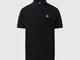  - Organic cotton polo shirtBlackS