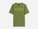  - T-shirt with letteringOlive greenL