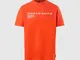  - T-shirt with chest printBright orange3XL