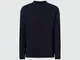  - Cable-knit jumperNavy blueS