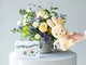 Fiori a Domicilio - Pack Baby: Composizione Bianca con Miffy e Biglietto - 