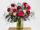 Fiori a Domicilio - Bouquet con Rose Rosse e Gerbere - June - 