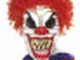 Maschera spaventosa da clown Halloween