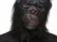 Maschera gorilla nera adulto