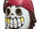 Maschera da pirata Dia de los Muertos di Calaveritas® per adulto