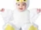 Costume da gufo bianco per bebé