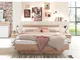 Struttura letto con comodini Bouville, 