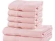 Set di asciugamani Arina (6 pezzi), 