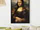 Poster con cornice Da Vinci Monna Lisa, 