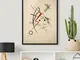 Poster e cornice Kandinsky Dono annuale, 