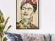 Poster e cornice Frida Collage No.2, 