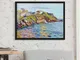 Poster con cornice La baia di Rapallo V, 