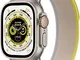  Watch Ultra 49 mm Cassa in titanio colore argento con Trail Loop M/L giallo/beige [Wi-Fi...